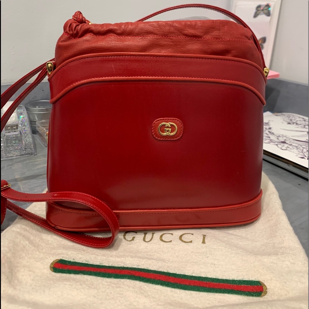 Vintage Gucci Mini Bucket Bag